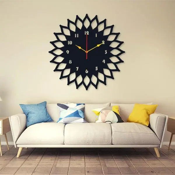 Sunflower Design Analogue Wall Clock